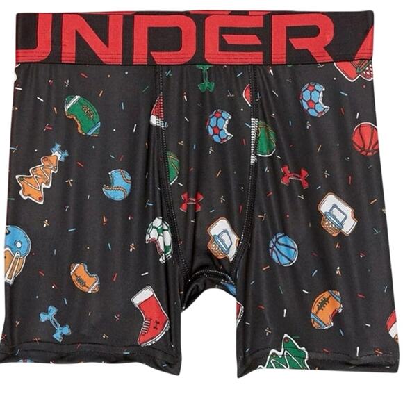 Under Armour Youth Large Christmas Boxerjock Bundle (2) - Picture 1 of 5